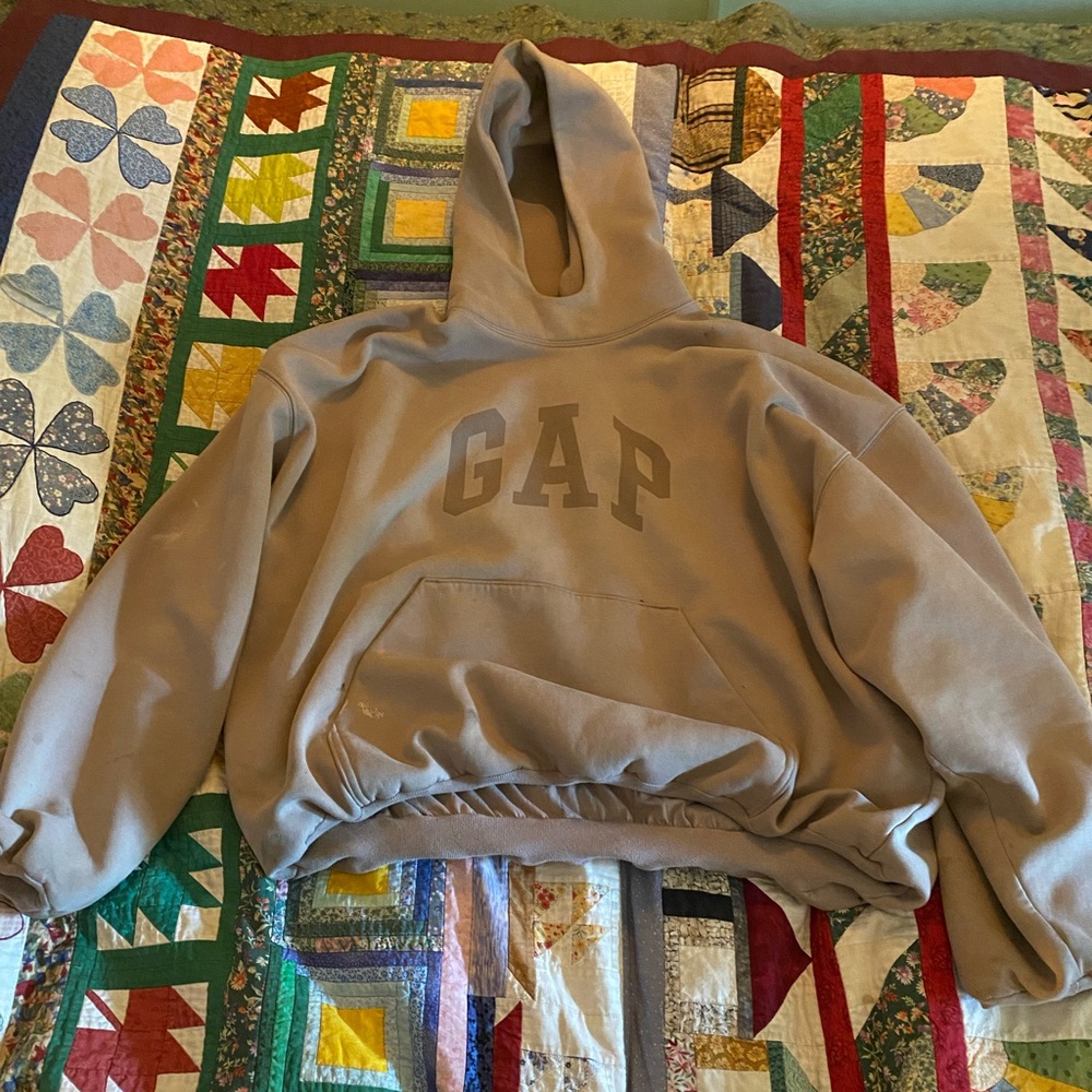 Balenciaga gap Yeezy hoodie beige